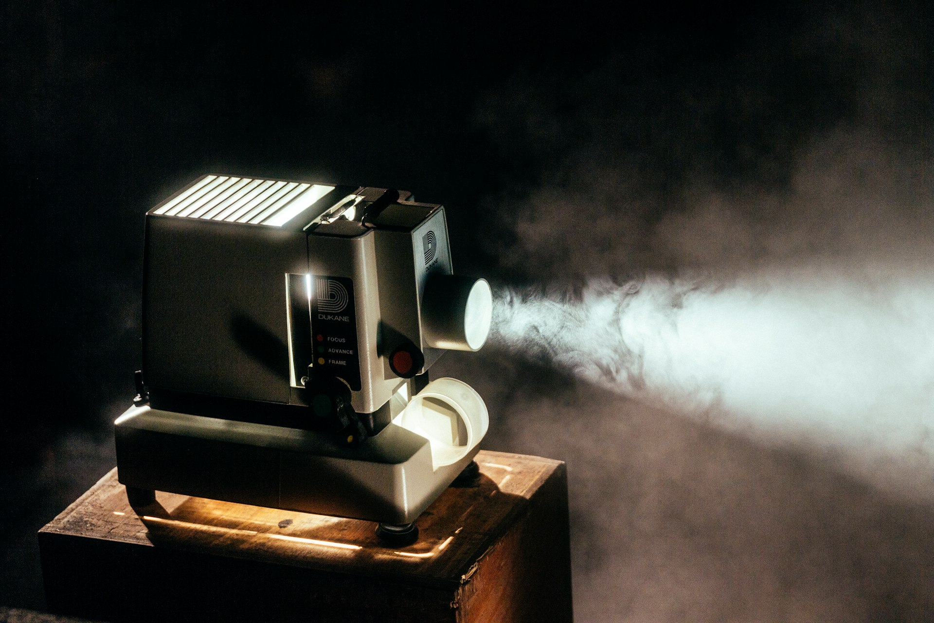 Cinema projector beam